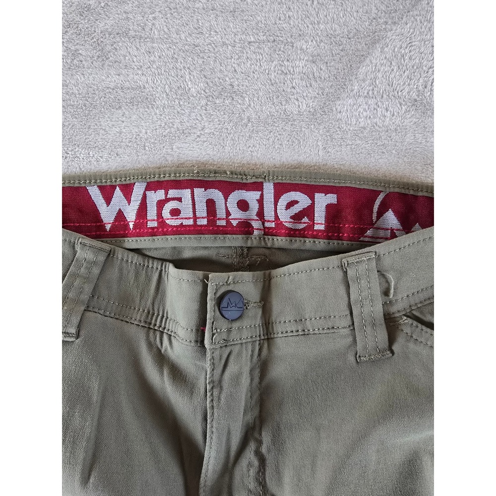 Wrangler Cargo Hiking Pants Mens 34/32 Fit 34/30 Outdoor Stretch Trousers - Picture 2 of 8